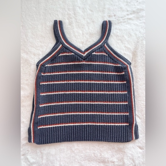 Madewell size small Stockton Sweater Tank in Stripe - Picture 4 of 11